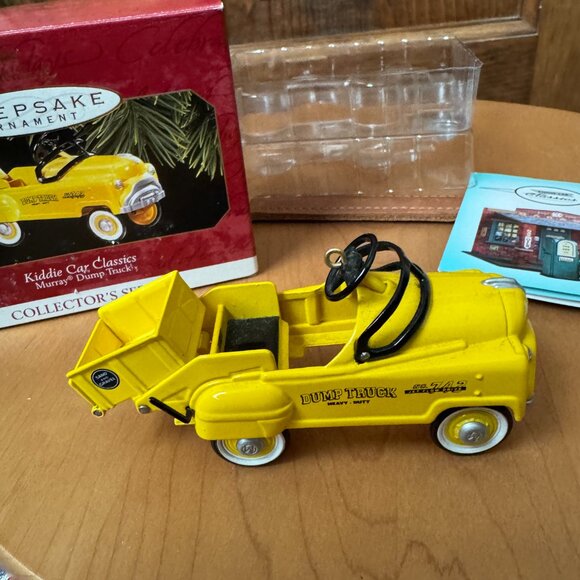 Hallmark 1997 Kiddie Car Classics - 1953 Murray Dump Truck - Picture 7 of 11